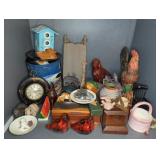 HOME DECOR - TINS, DECORATIVE BOXES, STATUES