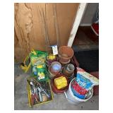 GARDENING TOOLS & SUPPLIES, POTS, SPRINKLERS, +