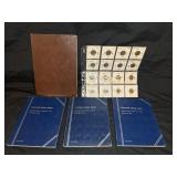 (4) LINCOLN PENNY BOOKS WITH COINS