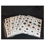 (10) SHEETS OF MIXED GREAT BRITIAN COINS