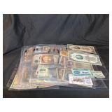 (25) SHEETS OF FOREIGN NOTES