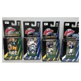 (4) TOPPS ACTION FLATS FIGURINES