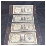 (8) $1 SILVER CERTIFICATES