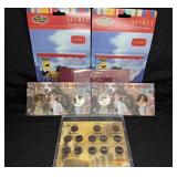 (6) COIN SETS WITH BOX PACKAGES