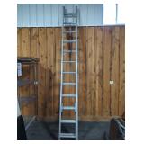 WERNER 24 FT ALUMINIUM EXTENSION LADDER