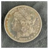 1880-O MORGAN SILVER DOLLAR - SOME TONING