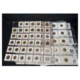 (10) GERMAN COIN SHEETS