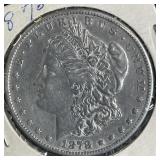 1878-S MORGAN SILVER DOLLAR