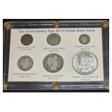 TURN OF THE CENTURY TYPE SET US COINS