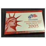 2005 -S US MINT SILVER PROOF SET