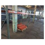 7 UPRIGHT, 12 ARM PALLET RACKING