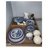 BLUE WILLOW JOHNSON BROS IRONSTONE