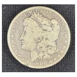 1900-O MORGAN SILVER DOLLAR