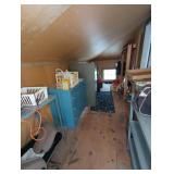 CONTENTS OF BACK ROOM UPSTAIRS **BUYER MUST REMOVE