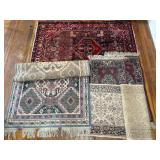 (5) ORIENTAL / HERIZ STYLE RUGS