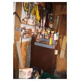 SPRAY PAINTS, TOOLS - CONTENTS LOT