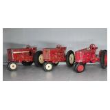 (3) DIECAST TRACTORS