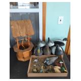 DUCK DECOYS AND WISHING WELL