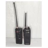 2 HANDHELD WEATHER/ CB RADIOS