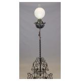 Wrought Iron Piano Lamp