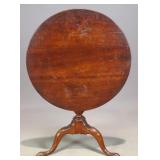 18th c. Mahogany Tea Table