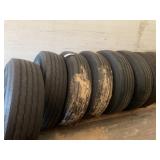 7- SEMI STEER TIRES -  315-80R-22.5