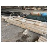 2 PALLETS - ROUGH CUT AND MISC LUMBER