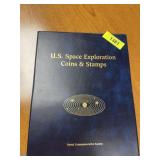 US SPACE EXPLORATION COINS AND STAMPS