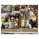 2 BOXES - DOGGY FIGURINES