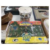 PACKERS 1997 MVP COLLECTIBLES AND PIGGY BANK