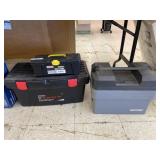 2 TOOL BOXES AND BATTERY BOX