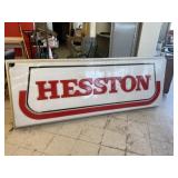 HESSTON LARGE LIGHT UP SIGN