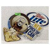 MILLER LITE TIN SIGN