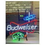 BUDWEISER NEON SIGN - WORKING ORDER