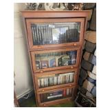 LAWYER BOOK CABINET AND BOOKS