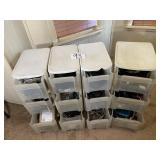 Storage Bins with electrical contents