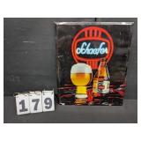 Schaefer 15"x18" Metal Sign