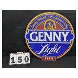 Genny Light 21" Diameter Metal Sign