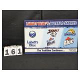 Labatt Blue/Buffalo Sabres 16"x25" Metal Sign