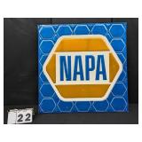 Metal 35"x35" NAPA Sign