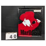 Metal 17 1/2"x21 1/2" Marlboro Sign