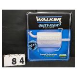 Walker Muffler 18"x20" Metal Sign