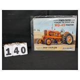 Allis Chalmers WD 45 Metal Sign