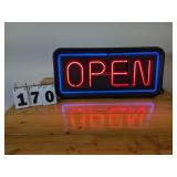 11"x24" Open Neon Lit Sign