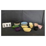 Assorted Fiestaware & Other Ceramic Dishes