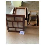 2 boxes of picture frames