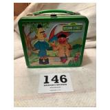 1983 Aladdin, Sesame Street metal lunchbox no