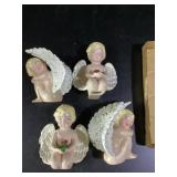 Ceramic cherubs