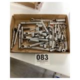 Lot of Sockets and Wrenches