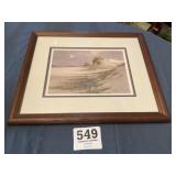 Signed Sea Shore Print